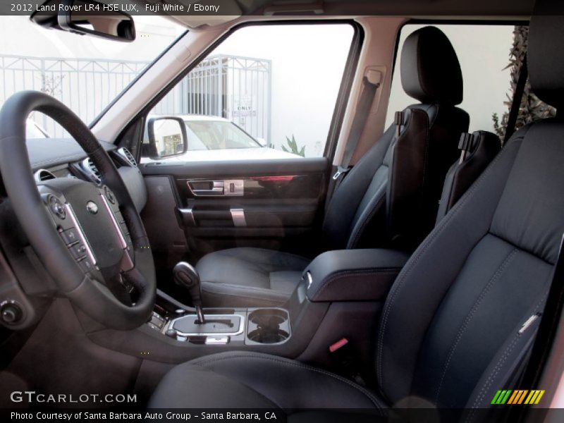 Fuji White / Ebony 2012 Land Rover LR4 HSE LUX