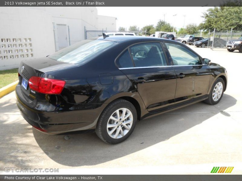 Black Uni / Titan Black 2013 Volkswagen Jetta SE Sedan