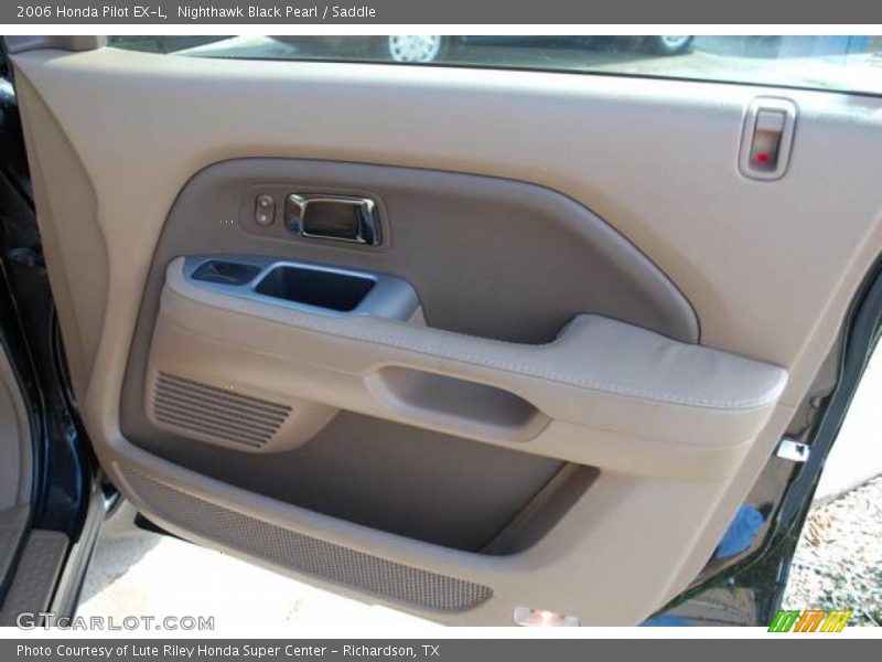 Nighthawk Black Pearl / Saddle 2006 Honda Pilot EX-L