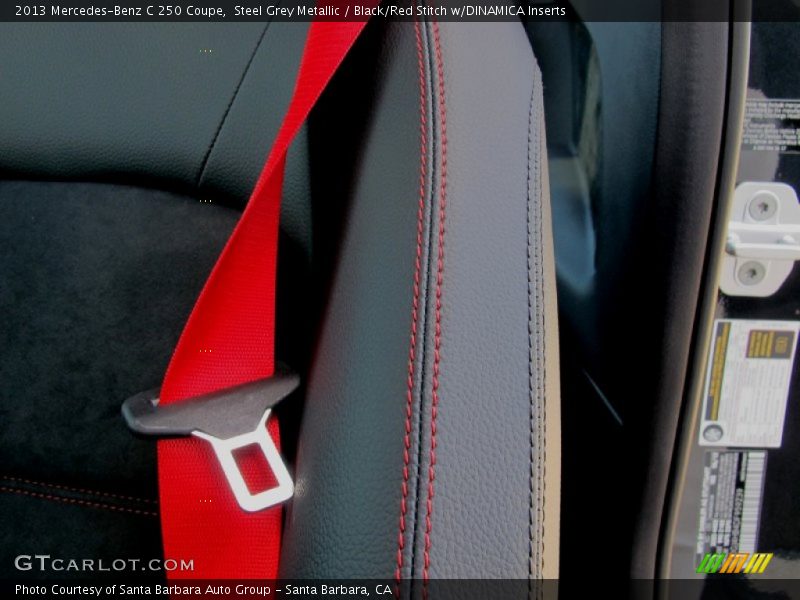 Sport package red stitching - 2013 Mercedes-Benz C 250 Coupe
