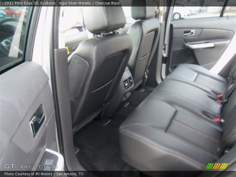 Rear Seat of 2013 Edge SEL EcoBoost