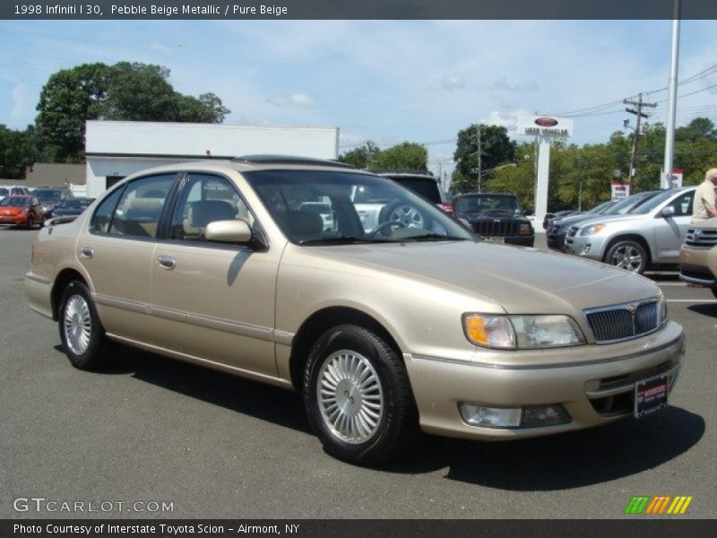 Pebble Beige Metallic / Pure Beige 1998 Infiniti I 30