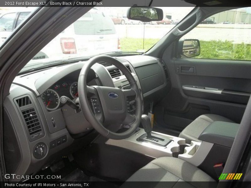 Ebony Black / Charcoal Black 2012 Ford Escape XLT