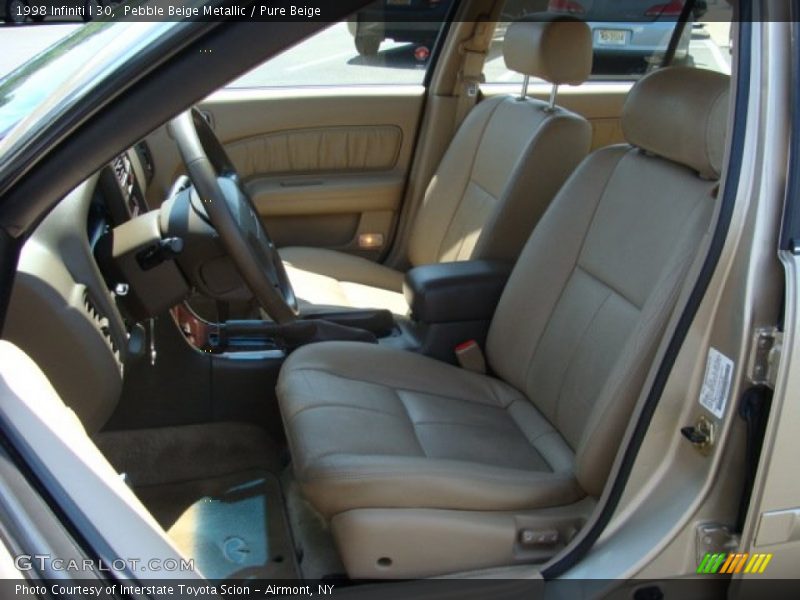 Pebble Beige Metallic / Pure Beige 1998 Infiniti I 30