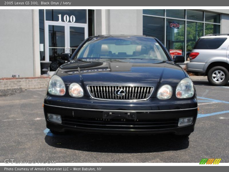 Black Onyx / Ivory 2005 Lexus GS 300