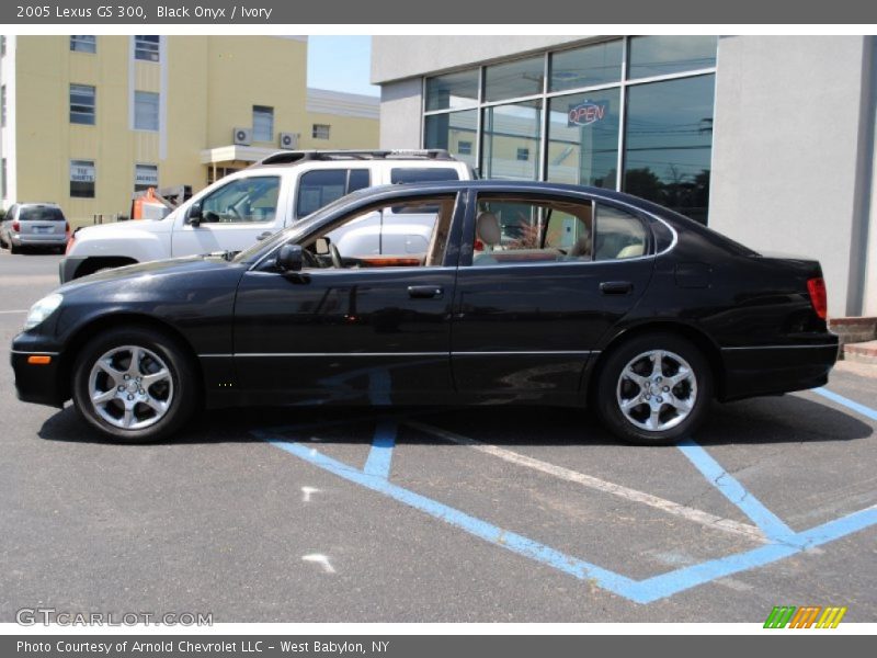 Black Onyx / Ivory 2005 Lexus GS 300