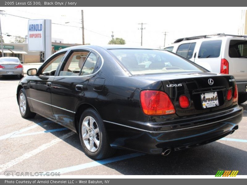 Black Onyx / Ivory 2005 Lexus GS 300