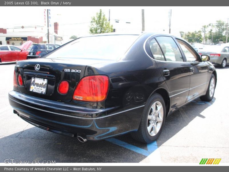 Black Onyx / Ivory 2005 Lexus GS 300