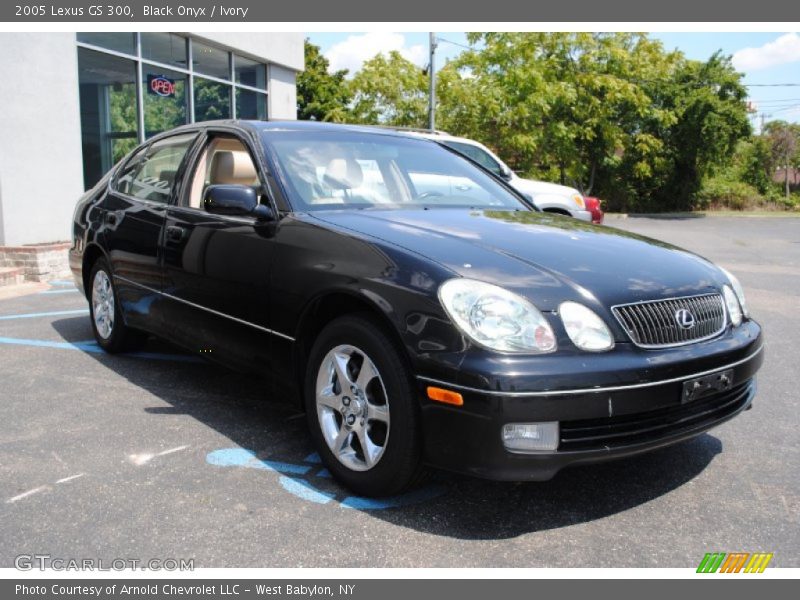 Black Onyx / Ivory 2005 Lexus GS 300