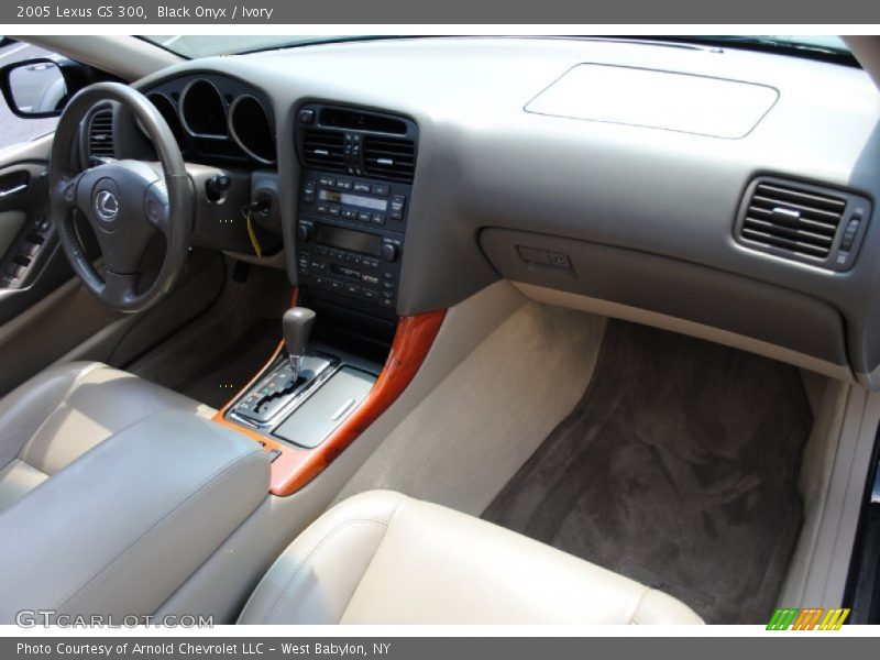 Black Onyx / Ivory 2005 Lexus GS 300