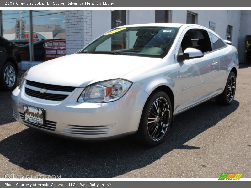 Silver Ice Metallic / Ebony 2009 Chevrolet Cobalt LT Coupe