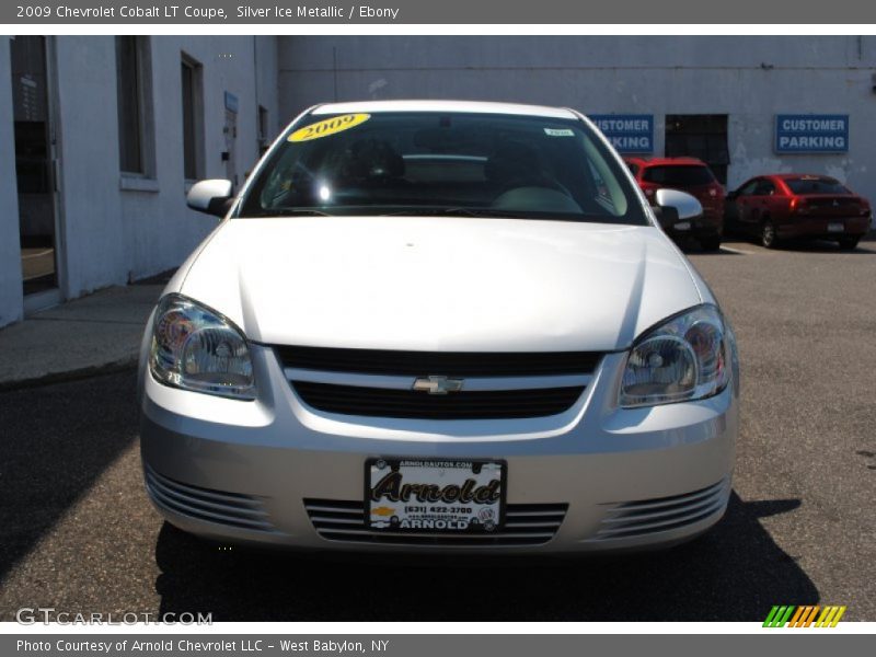 Silver Ice Metallic / Ebony 2009 Chevrolet Cobalt LT Coupe