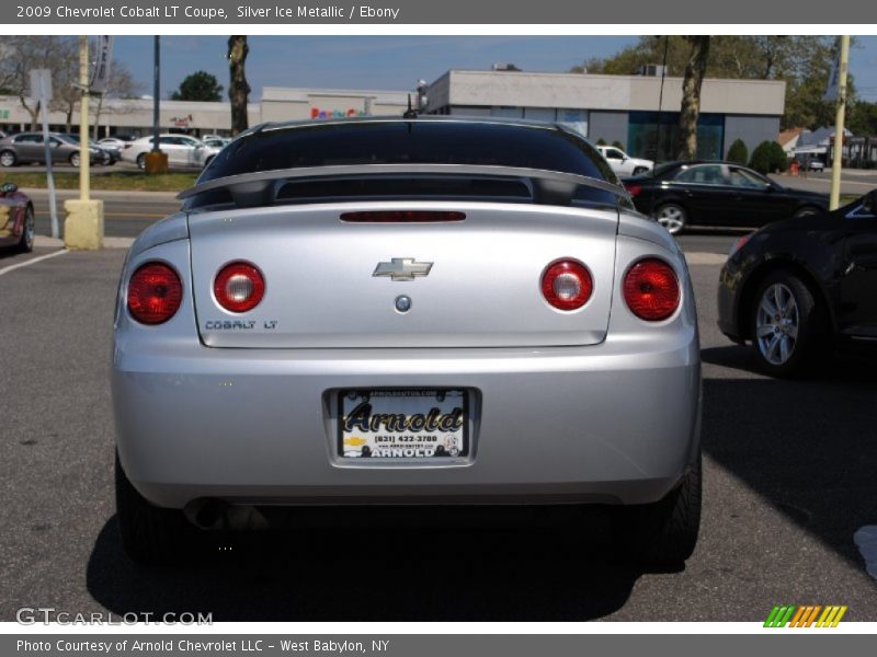 Silver Ice Metallic / Ebony 2009 Chevrolet Cobalt LT Coupe