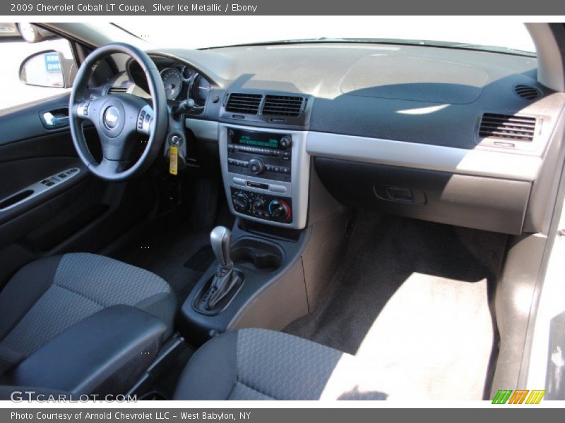 Silver Ice Metallic / Ebony 2009 Chevrolet Cobalt LT Coupe