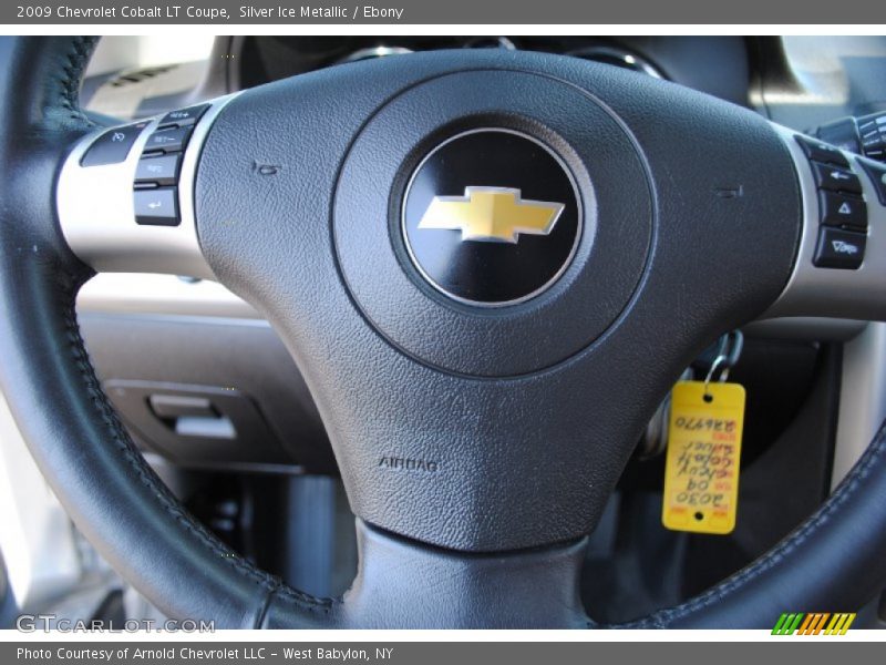Silver Ice Metallic / Ebony 2009 Chevrolet Cobalt LT Coupe