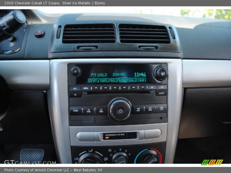 Audio System of 2009 Cobalt LT Coupe