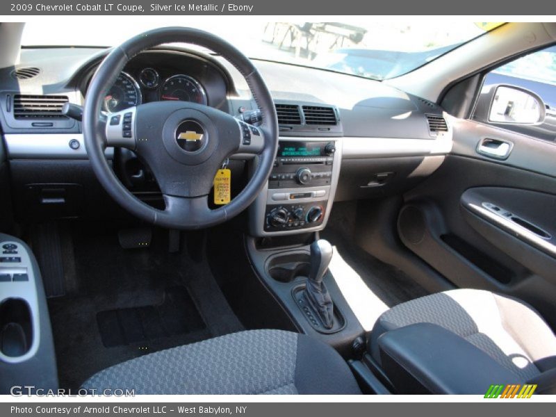 Silver Ice Metallic / Ebony 2009 Chevrolet Cobalt LT Coupe