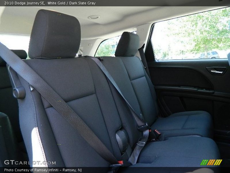 White Gold / Dark Slate Gray 2010 Dodge Journey SE