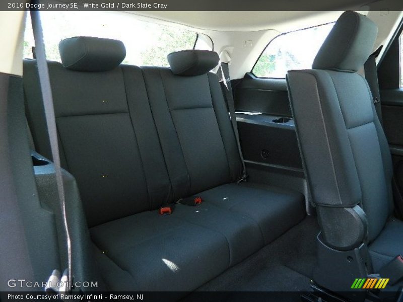 White Gold / Dark Slate Gray 2010 Dodge Journey SE