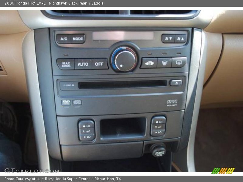 Nighthawk Black Pearl / Saddle 2006 Honda Pilot EX-L