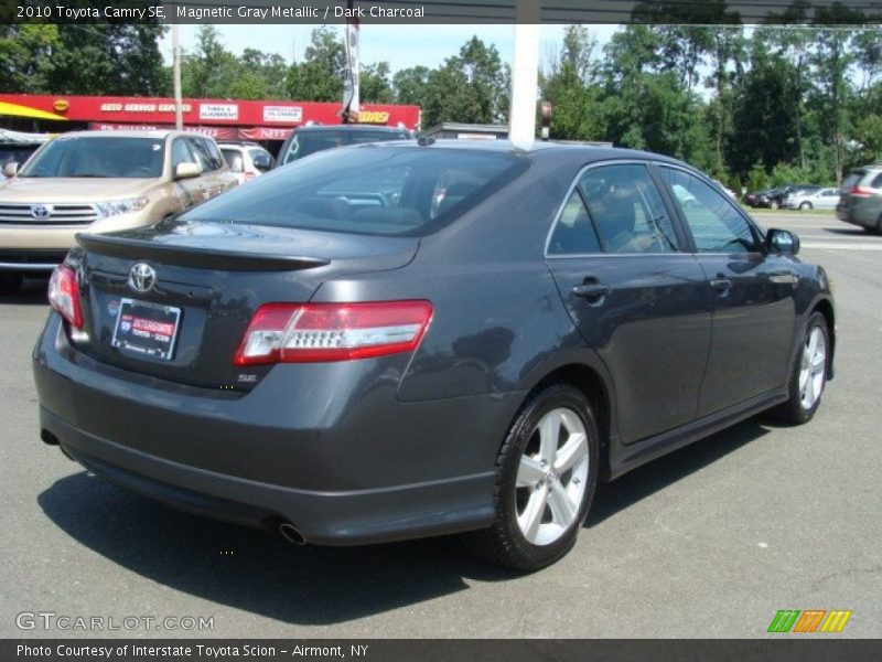 Magnetic Gray Metallic / Dark Charcoal 2010 Toyota Camry SE