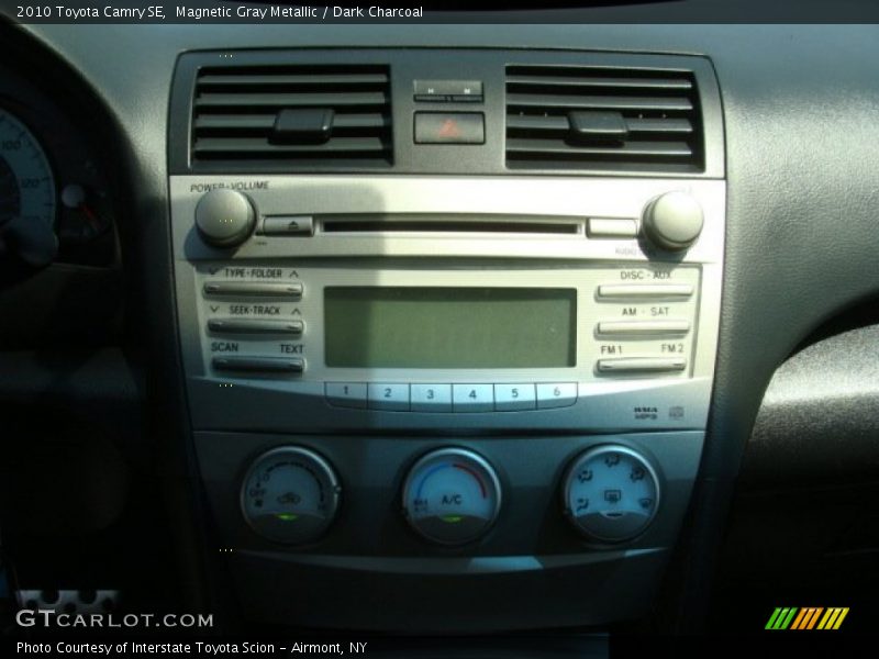 Magnetic Gray Metallic / Dark Charcoal 2010 Toyota Camry SE