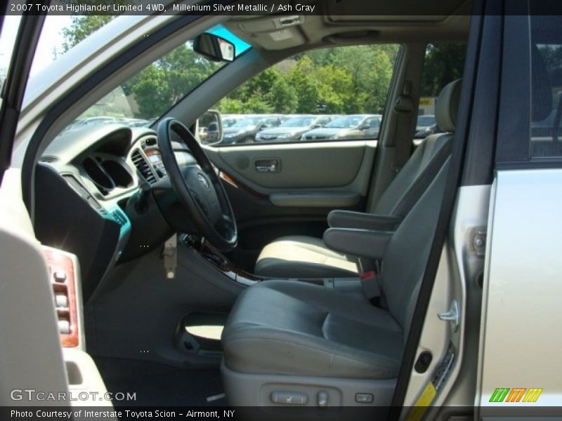 Millenium Silver Metallic / Ash Gray 2007 Toyota Highlander Limited 4WD