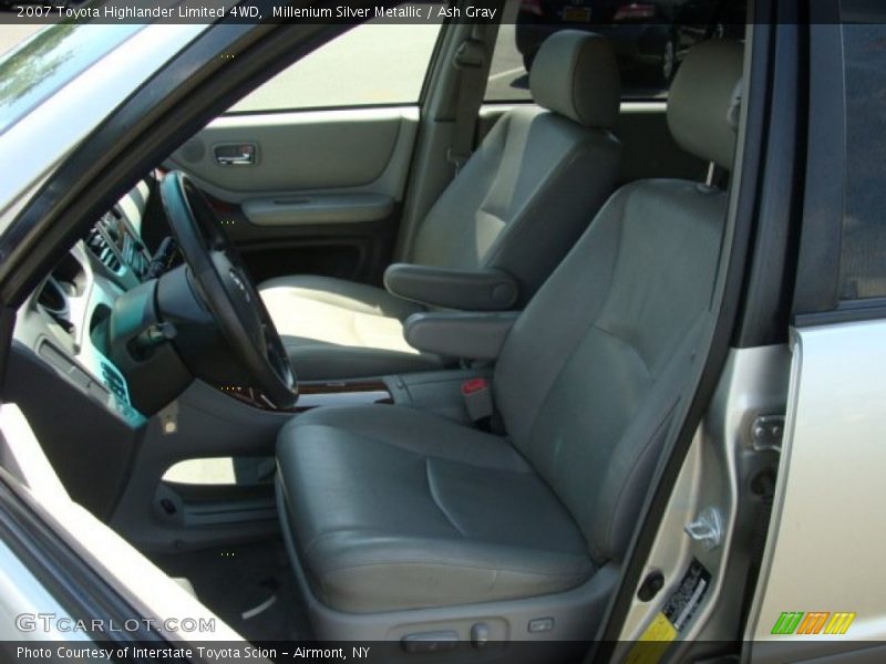 Millenium Silver Metallic / Ash Gray 2007 Toyota Highlander Limited 4WD