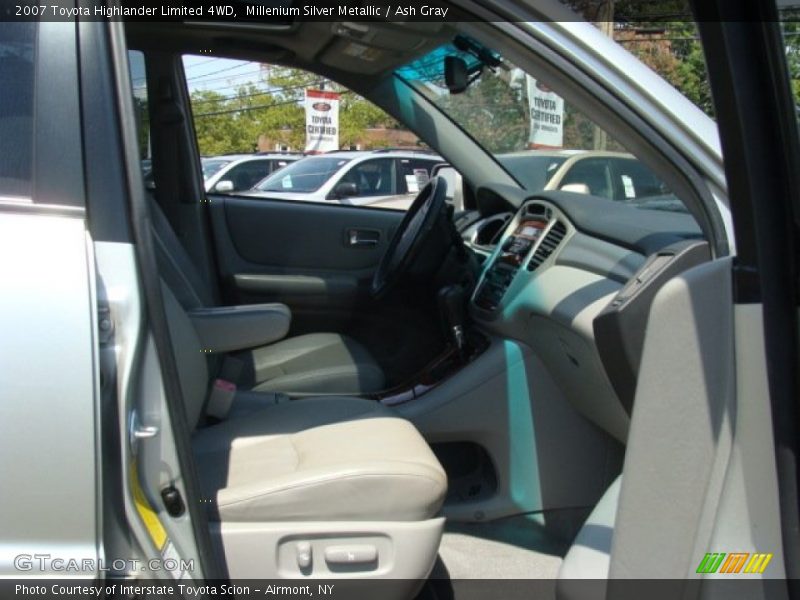 Millenium Silver Metallic / Ash Gray 2007 Toyota Highlander Limited 4WD