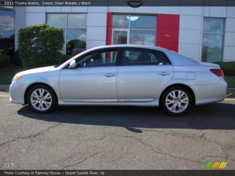 Classic Silver Metallic / Black 2011 Toyota Avalon