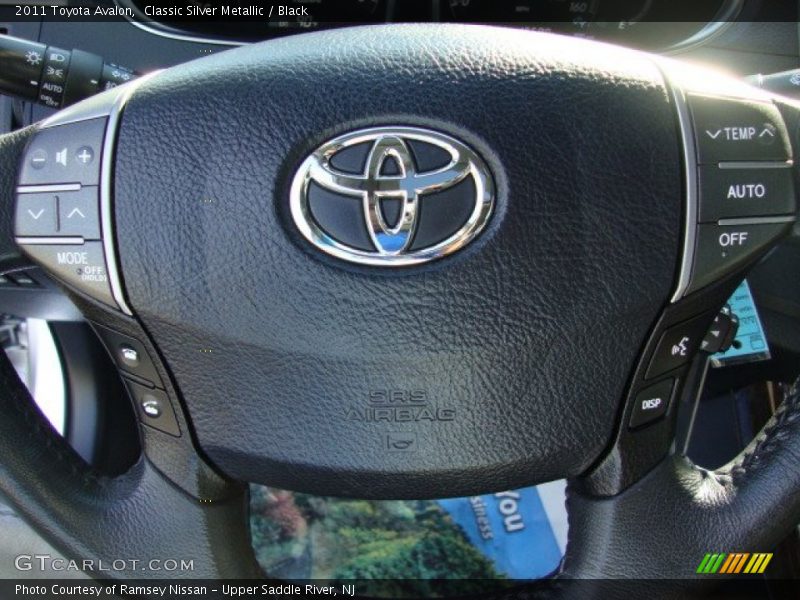 Classic Silver Metallic / Black 2011 Toyota Avalon