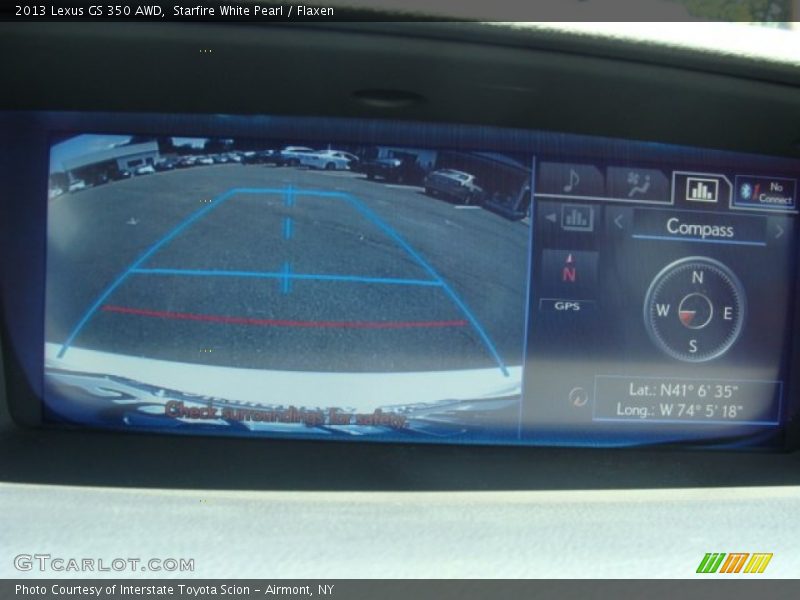 Starfire White Pearl / Flaxen 2013 Lexus GS 350 AWD