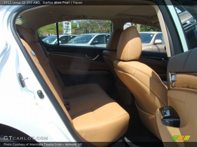 Starfire White Pearl / Flaxen 2013 Lexus GS 350 AWD