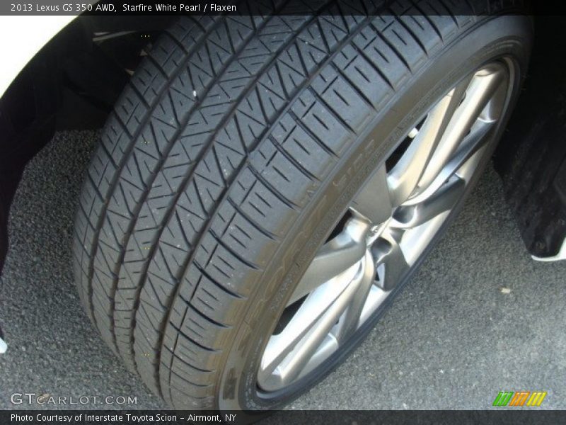 Starfire White Pearl / Flaxen 2013 Lexus GS 350 AWD