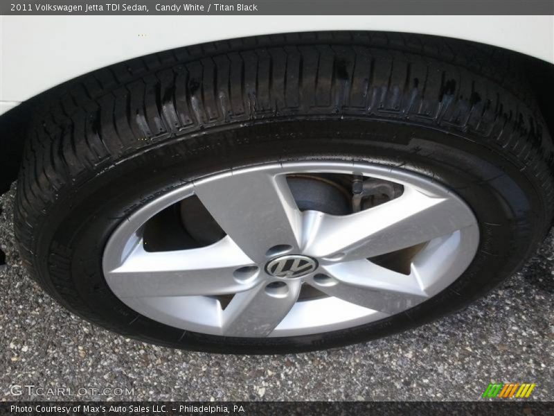 Candy White / Titan Black 2011 Volkswagen Jetta TDI Sedan