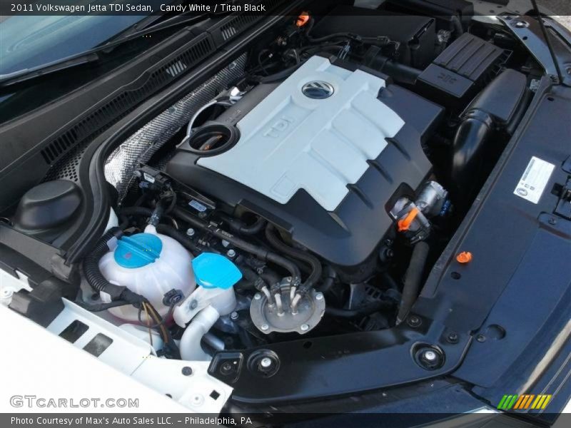 Candy White / Titan Black 2011 Volkswagen Jetta TDI Sedan