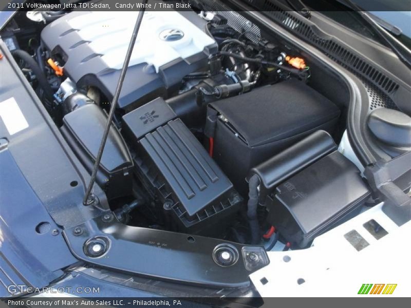 Candy White / Titan Black 2011 Volkswagen Jetta TDI Sedan
