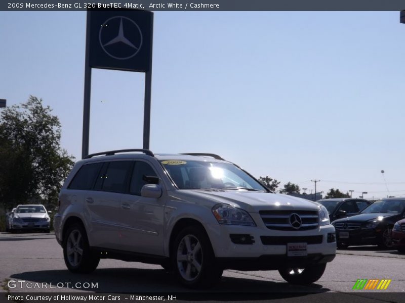 Arctic White / Cashmere 2009 Mercedes-Benz GL 320 BlueTEC 4Matic