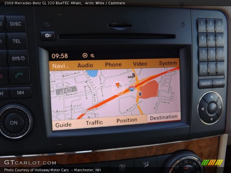 Arctic White / Cashmere 2009 Mercedes-Benz GL 320 BlueTEC 4Matic