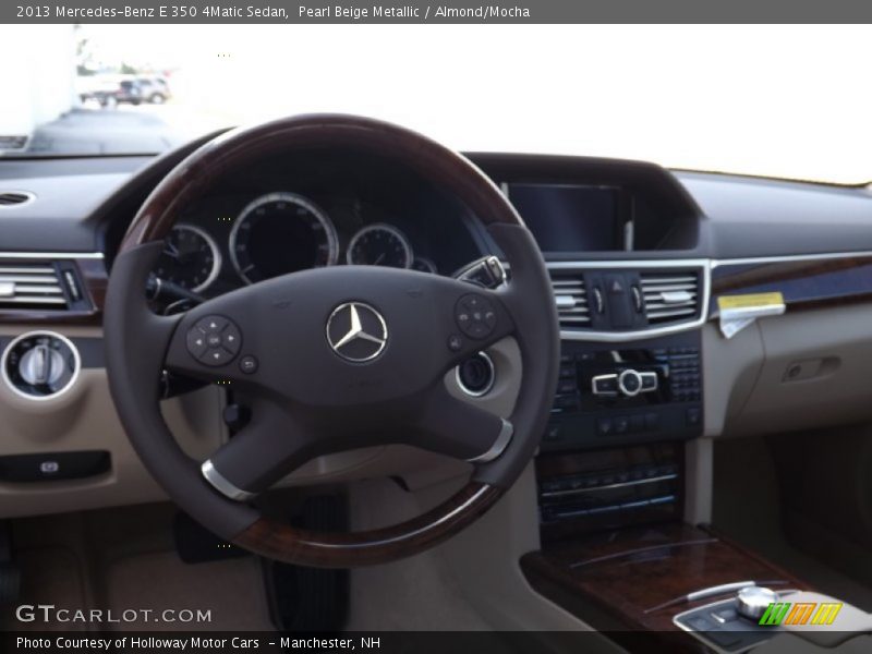 Pearl Beige Metallic / Almond/Mocha 2013 Mercedes-Benz E 350 4Matic Sedan