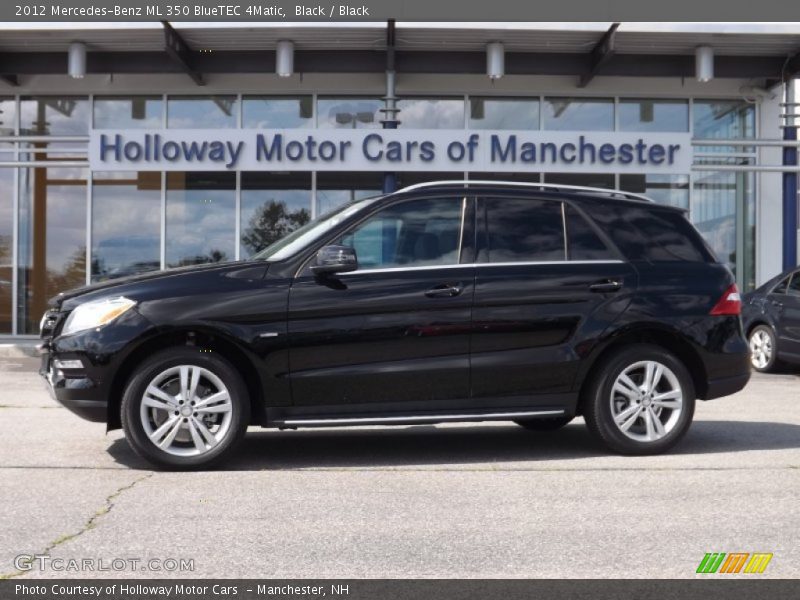Black / Black 2012 Mercedes-Benz ML 350 BlueTEC 4Matic