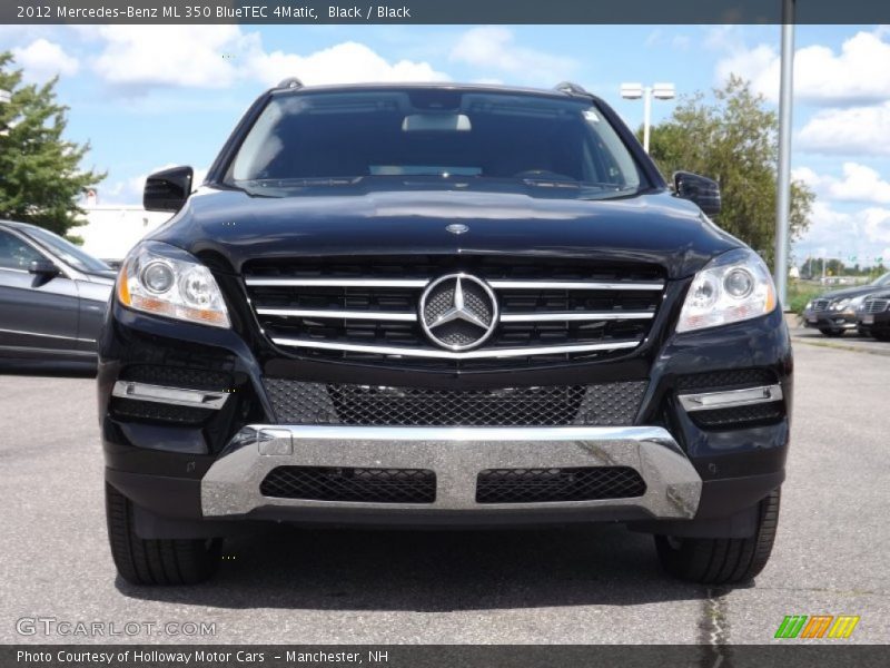 Black / Black 2012 Mercedes-Benz ML 350 BlueTEC 4Matic