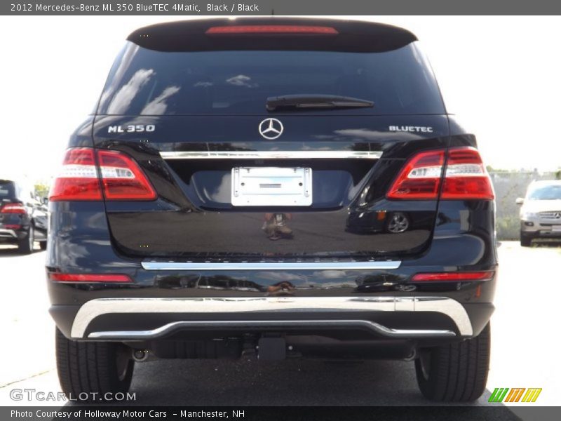 Black / Black 2012 Mercedes-Benz ML 350 BlueTEC 4Matic