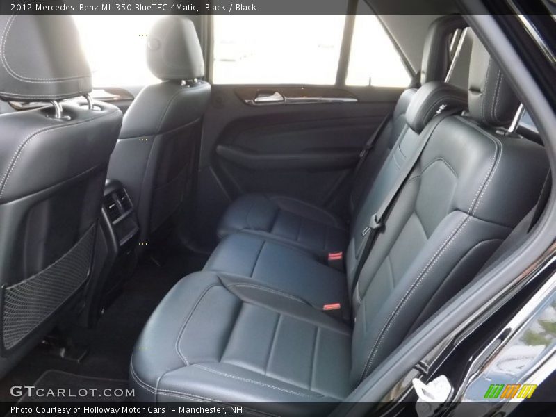 Black / Black 2012 Mercedes-Benz ML 350 BlueTEC 4Matic