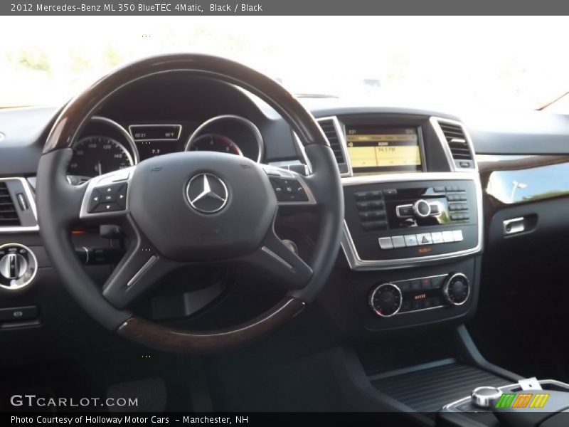Black / Black 2012 Mercedes-Benz ML 350 BlueTEC 4Matic
