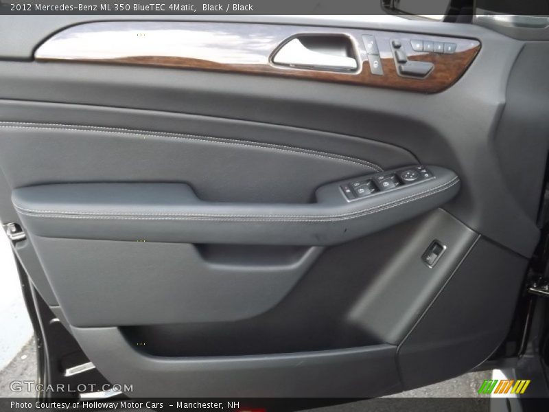 Black / Black 2012 Mercedes-Benz ML 350 BlueTEC 4Matic