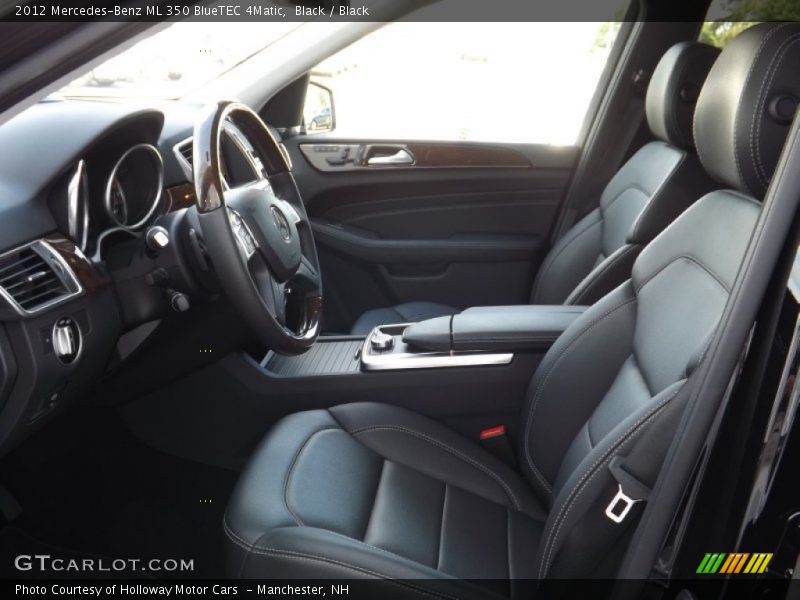Black / Black 2012 Mercedes-Benz ML 350 BlueTEC 4Matic