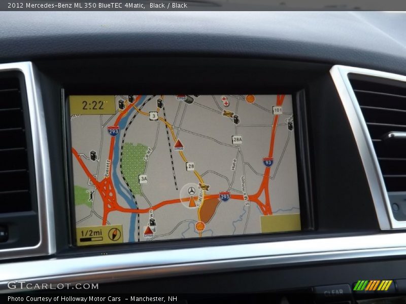 Black / Black 2012 Mercedes-Benz ML 350 BlueTEC 4Matic