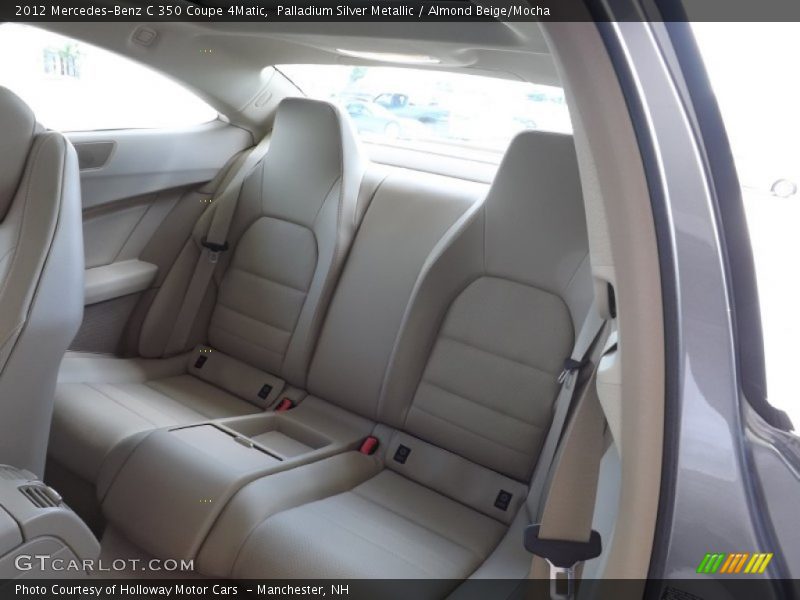 Palladium Silver Metallic / Almond Beige/Mocha 2012 Mercedes-Benz C 350 Coupe 4Matic