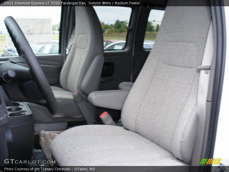 Summit White / Medium Pewter 2013 Chevrolet Express LT 3500 Passenger Van